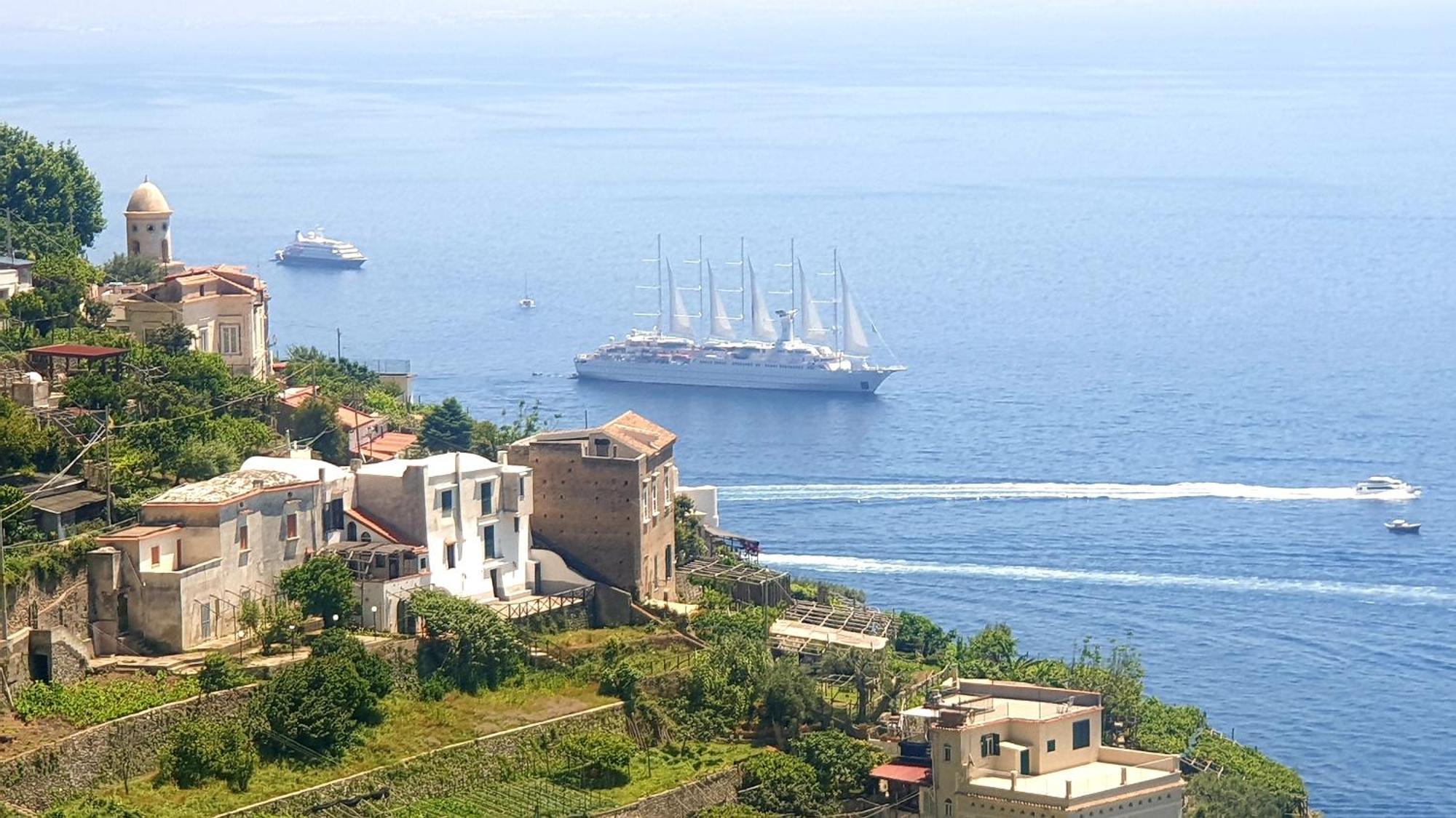 Amalfi Rooms Duoglio Beach -Amazing Seaview Exterior foto